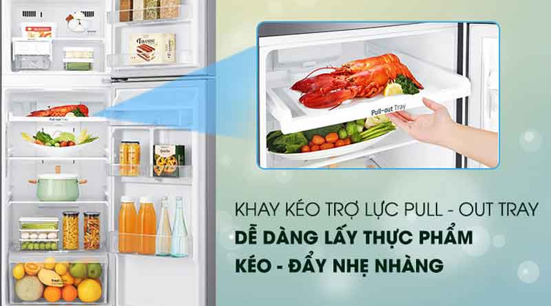 Khay kéo trợ lực Pull out Tray