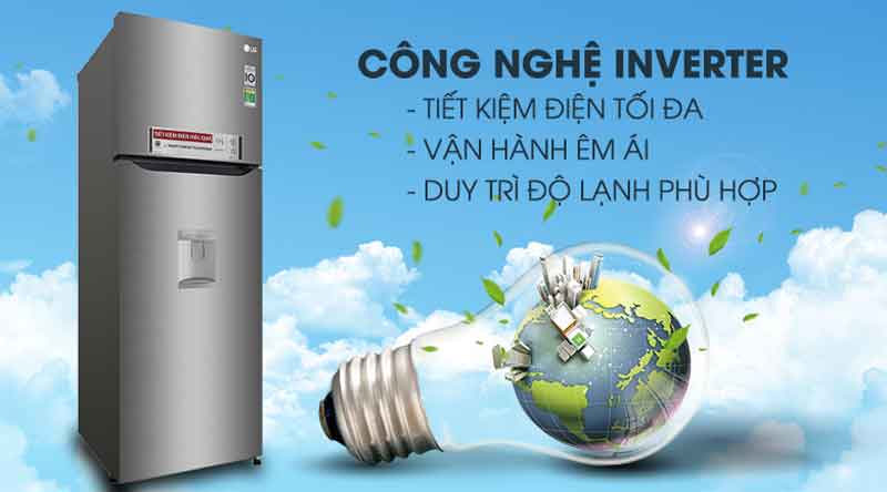 Tủ lạnh Inverter tiết kiệm điện năng