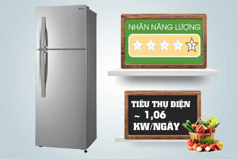 Tủ lạnh tiết kiệm điện cao