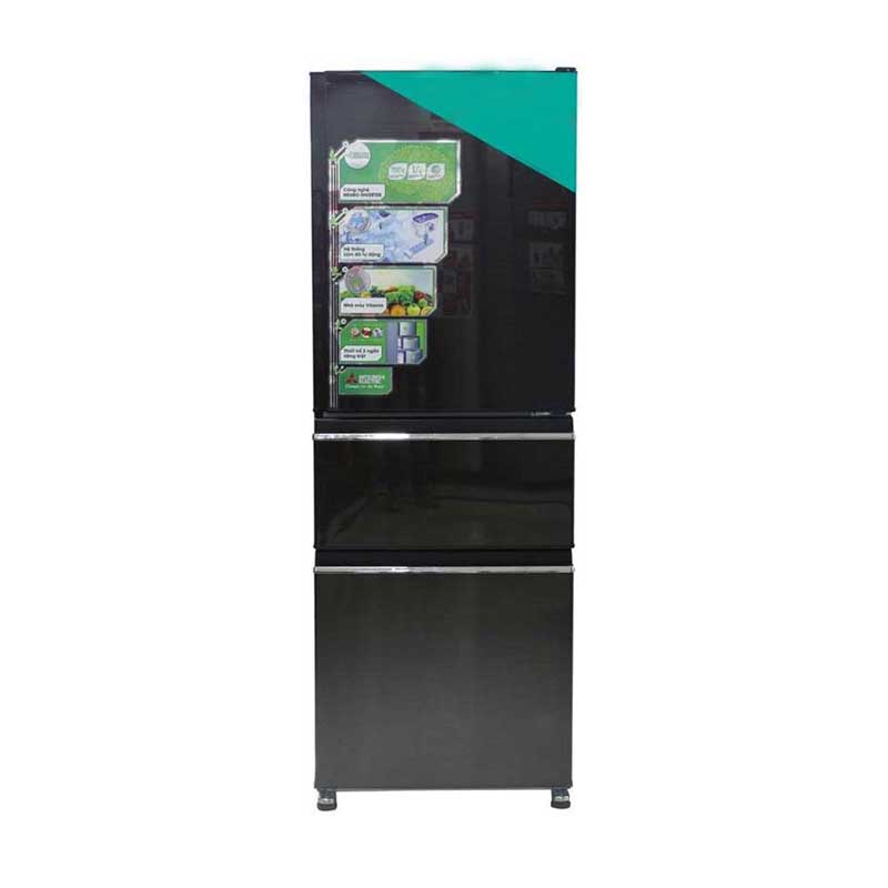 Tủ lạnh Mitsubishi MRCX41EJBRWV Inverter 326 lít thiết kế 3 ngăn riêng biệt