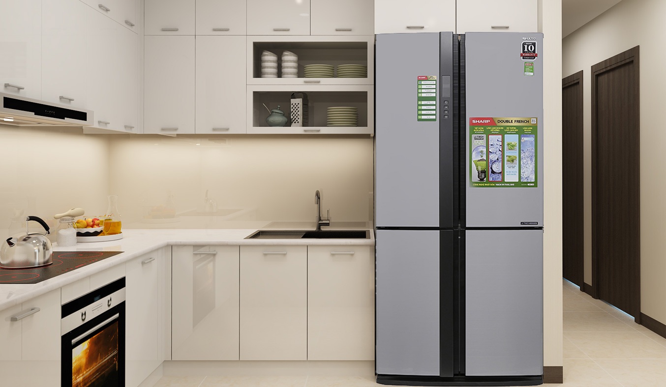 Tủ lạnh Sharp SJ-FX631V-SL 626 lít