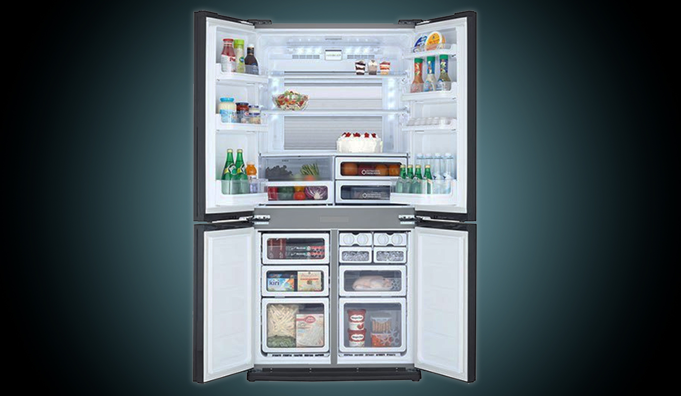 Tủ lạnh Sharp SJ-FX680V-ST-1