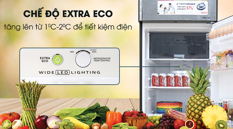 Chế độ Extra Eco nâng cao hiệu quả tiết kiệm điện