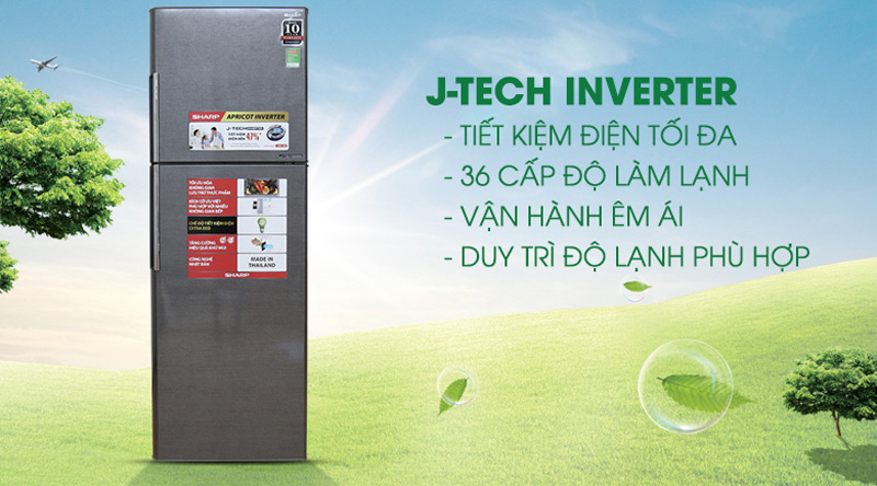 Công nghệ J-Tech Inverter hiện đại, tiết kiệm điện