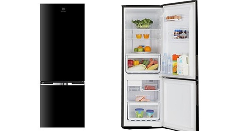 Tủ lạnh Electrolux EBB3400H-H thiết kế gọn đẹp, ngăn chứa lớn hơn