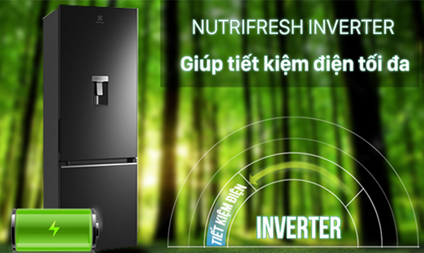 Vận hành êm ái, bền bỉ, tiết kiệm điện hiệu quả nhờ công nghệ NutriFresh Inverter