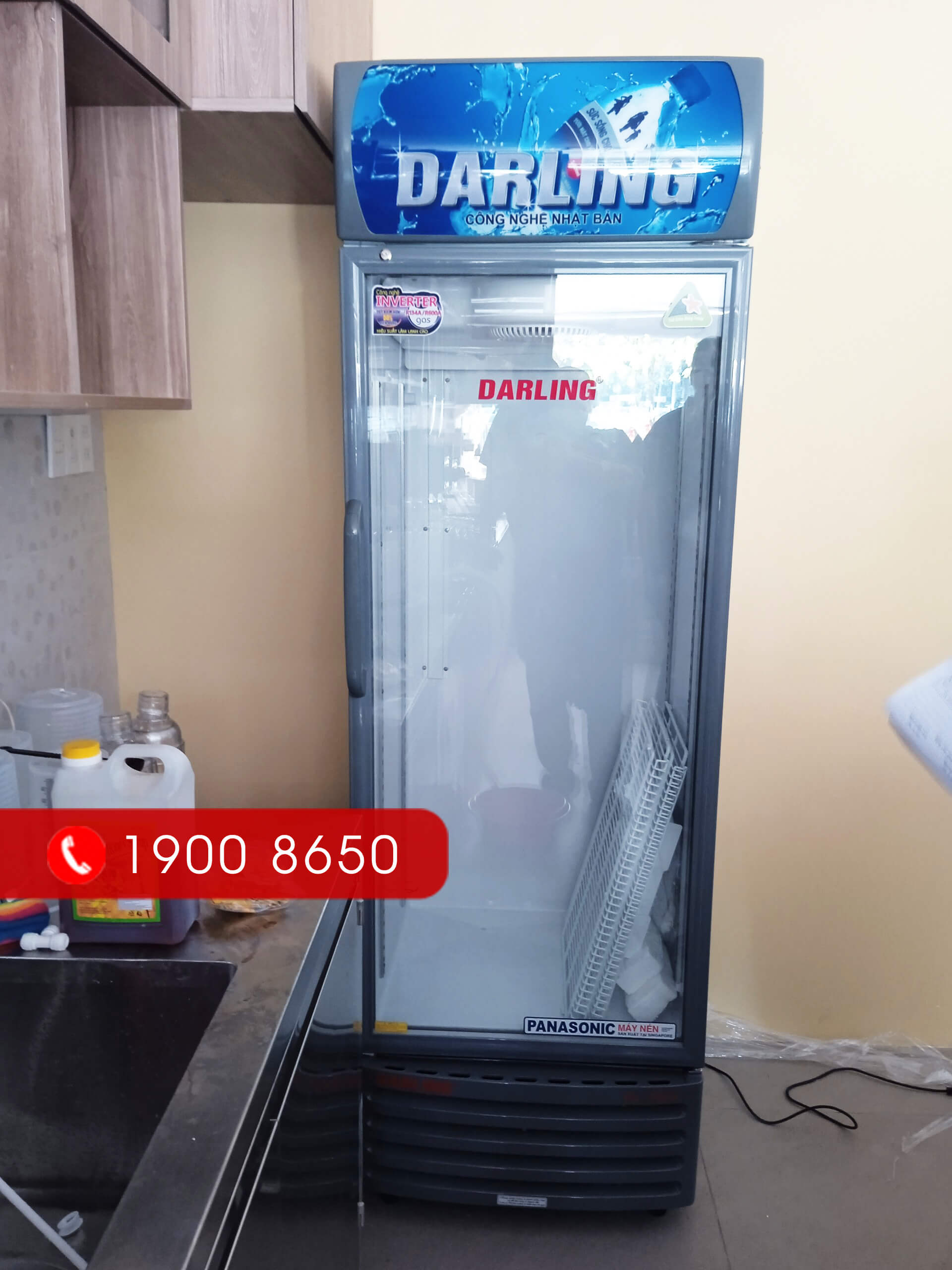 Hình ảnh thực tế tủ mát Inverter Darling DL-4000A3