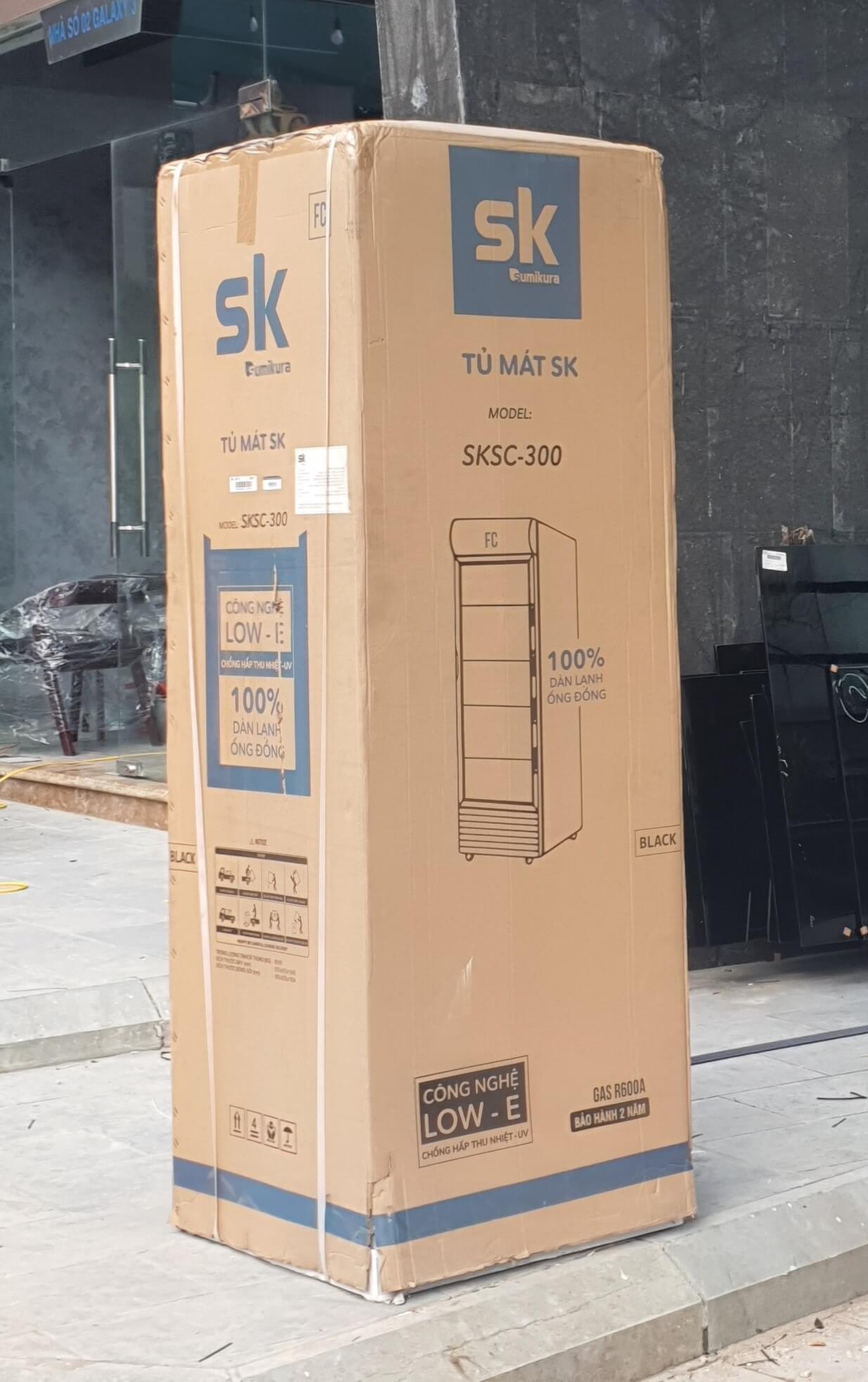 Hình ảnh đóng gói tủ mát SKSC-300