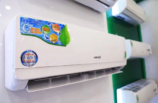 Máy lạnh của Asanzo được thiết kế phù hợp cho điều kiện thời tiết ở Việt Nam. 