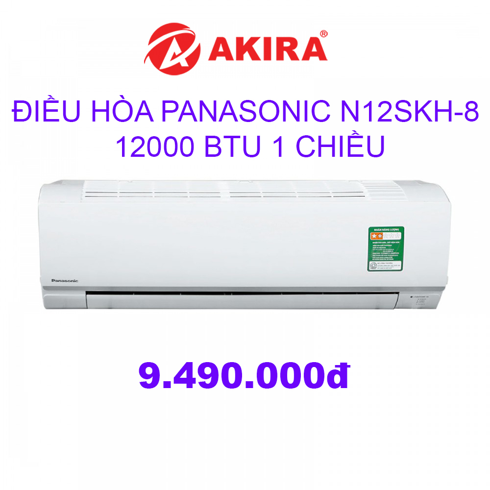 Điều hòa Panasonic N12SKH-8 12000BTU 1 chiều