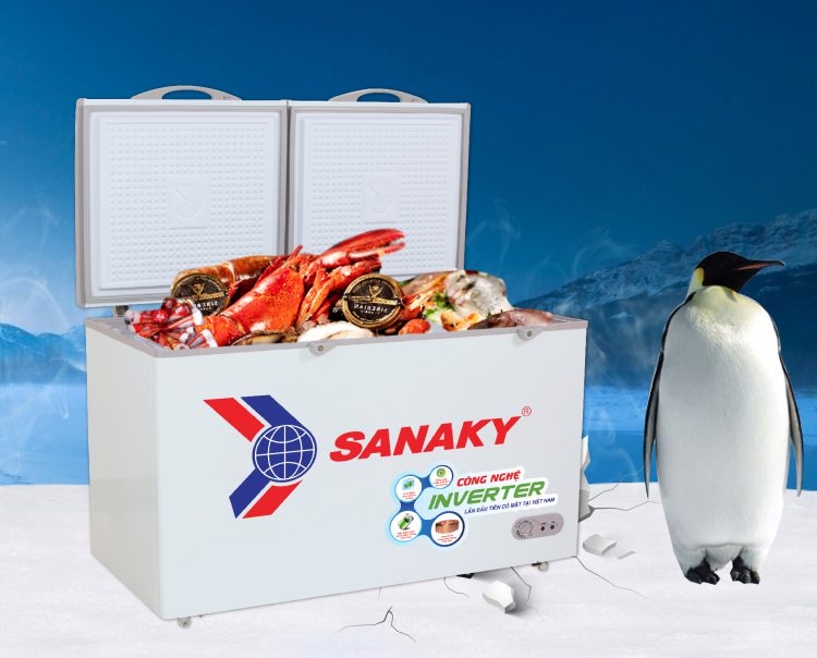 Tủ đông Sanaky được nhiều người tiêu dùng lựa chọn