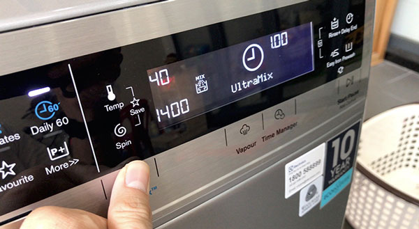 công nghệ Ultramix của máy giặt Electrolux
