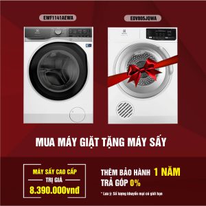 Máy giặt Electrolux 9 kg EWF12942 giá rẻ nhất Hà Nội