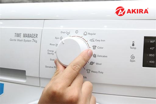 Cách sử dụng máy giặt electrolux cửa ngang - chọn chế độ giặt máy giặt electrolux