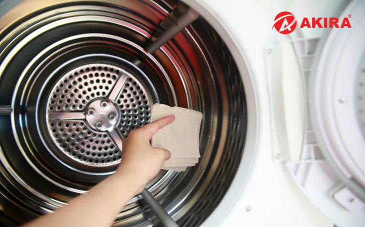 Cách vệ sinh gioăng cao su máy giặt Electrolux