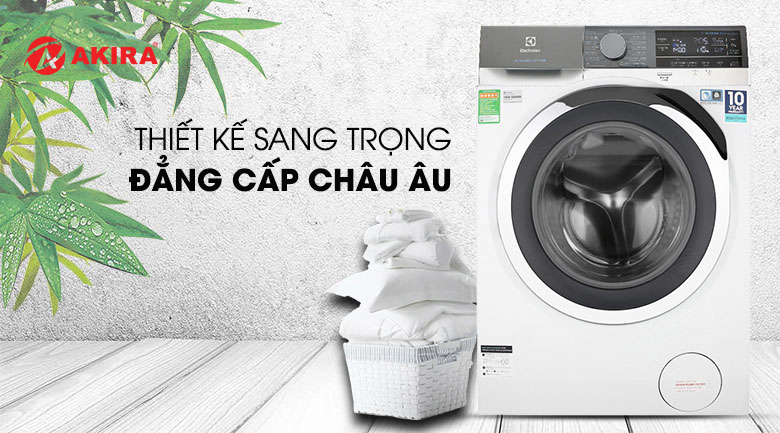 Đánh giá máy giặt electrolux - thiết kế